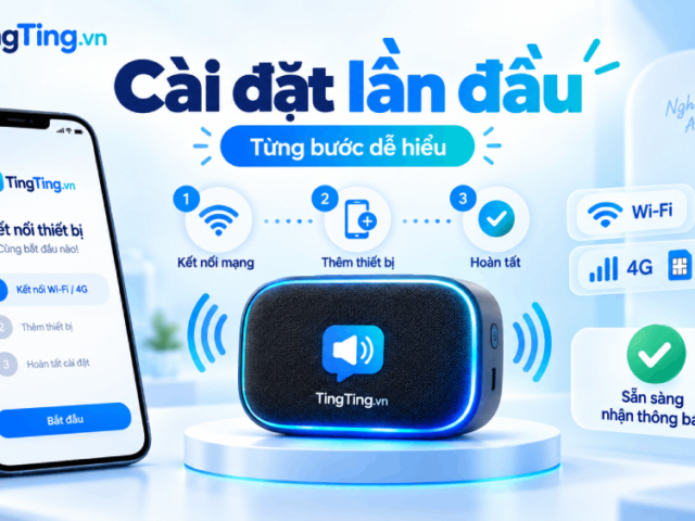 Cách cài đặt loa thông báo chuyển khoản lần đầu