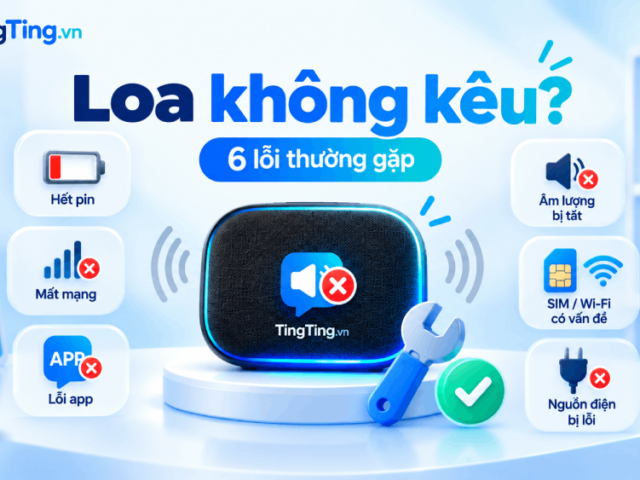 Loa thông báo chuyển khoản không kêu, sáu nguyên nhân và cách xử lý